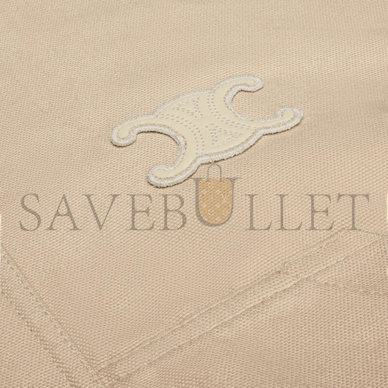 CELINE TRIOMPHE BLOUSON JACKET IN OXFORD COTTON RV03D147V.02LC